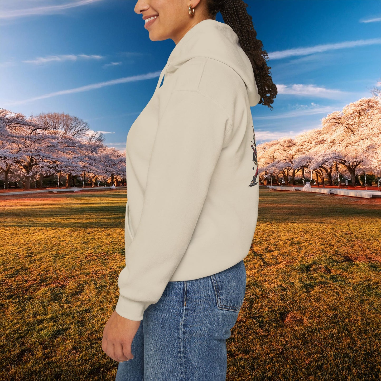 Washington Baseball At Bat Hoodie