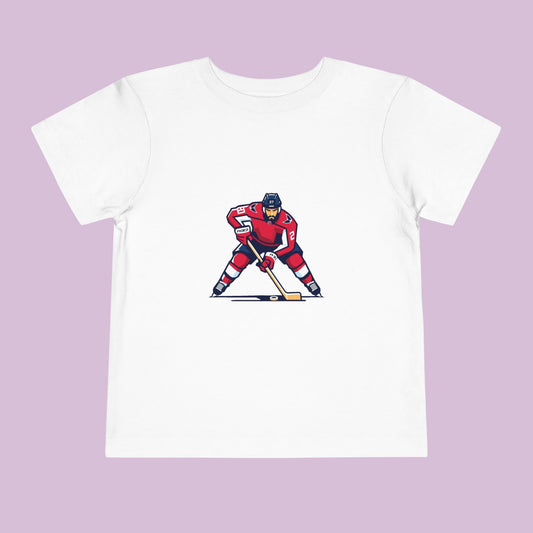 Washington Hockey Player Toddler Tee