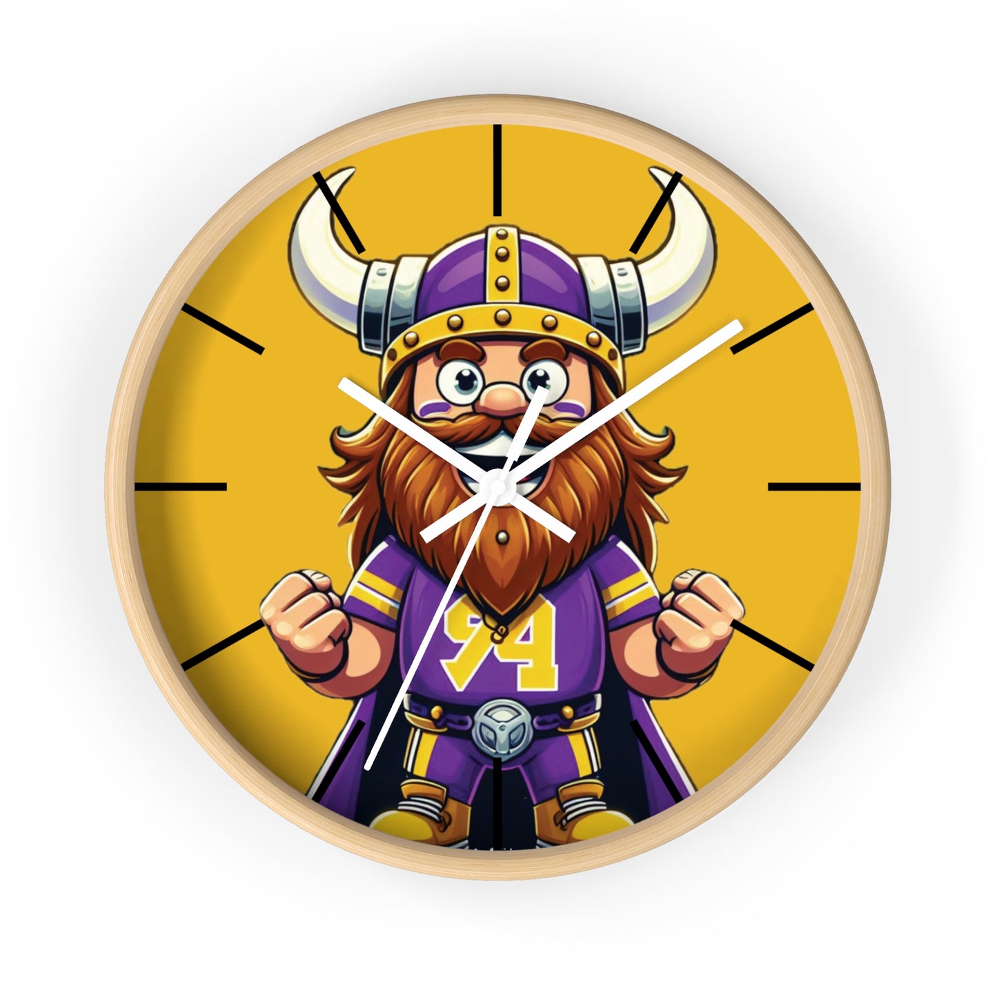 Minnesota Football Fan Wall Clock