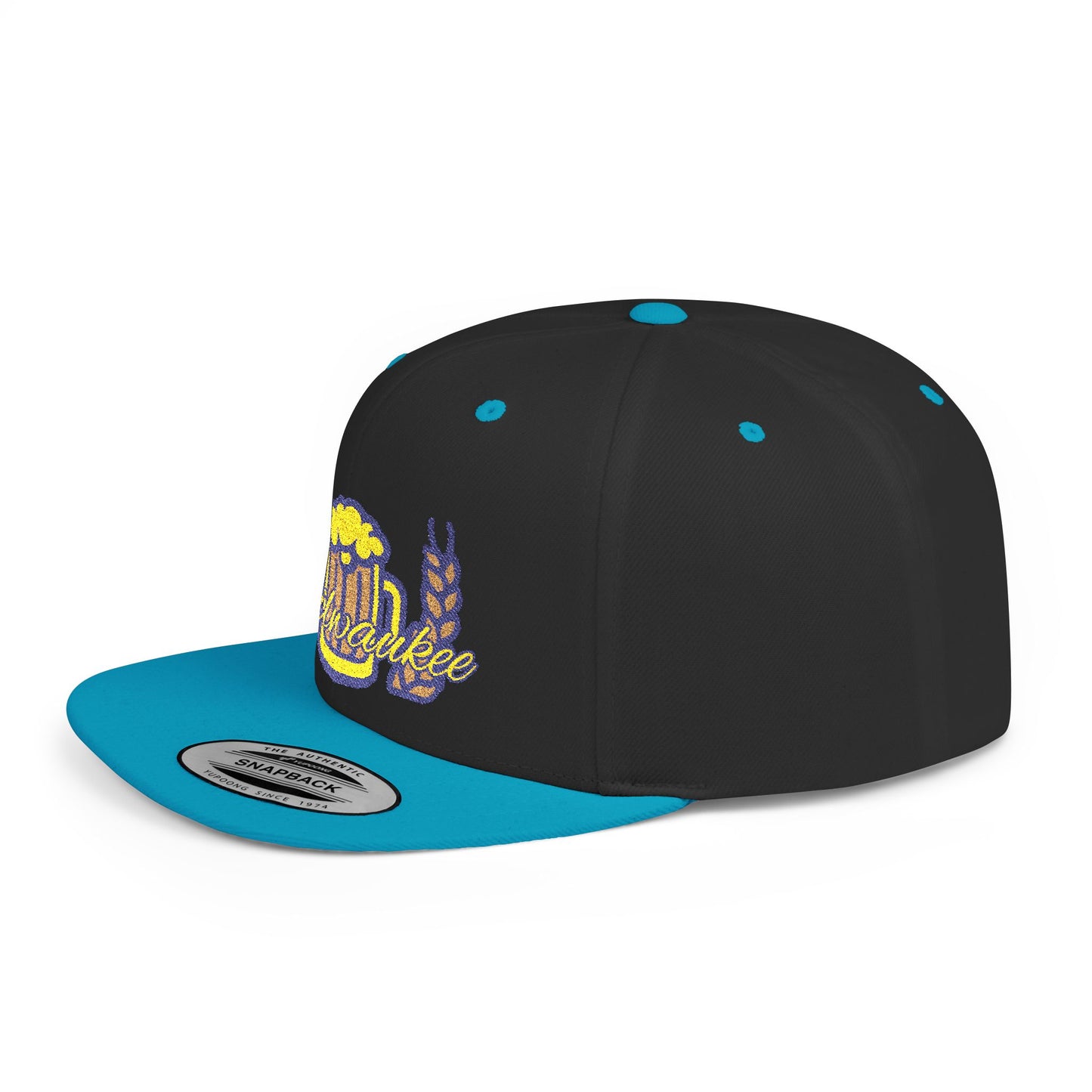 Milwaukee Pint Flat Bill Snapback