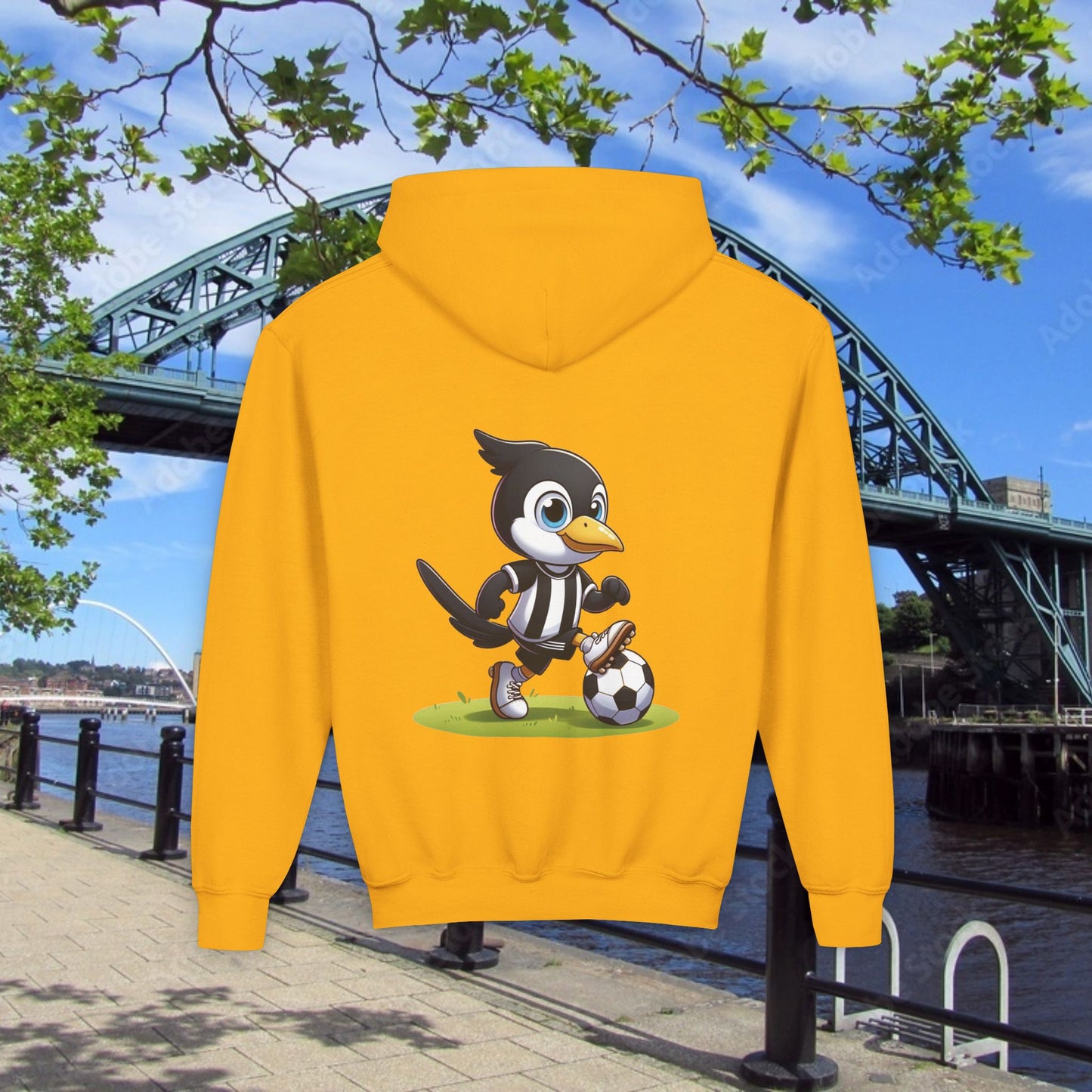 Newcastle United Little Magpie Youth Hoodie