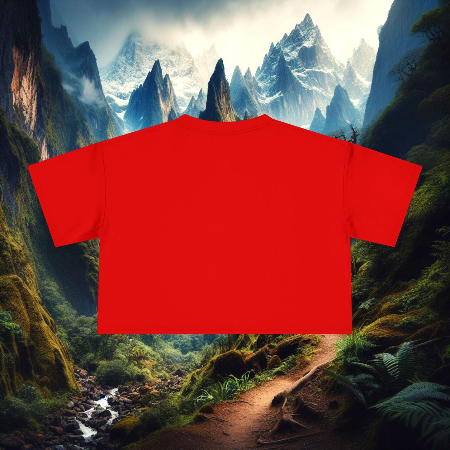 Dark Portal Women's Crop Tee