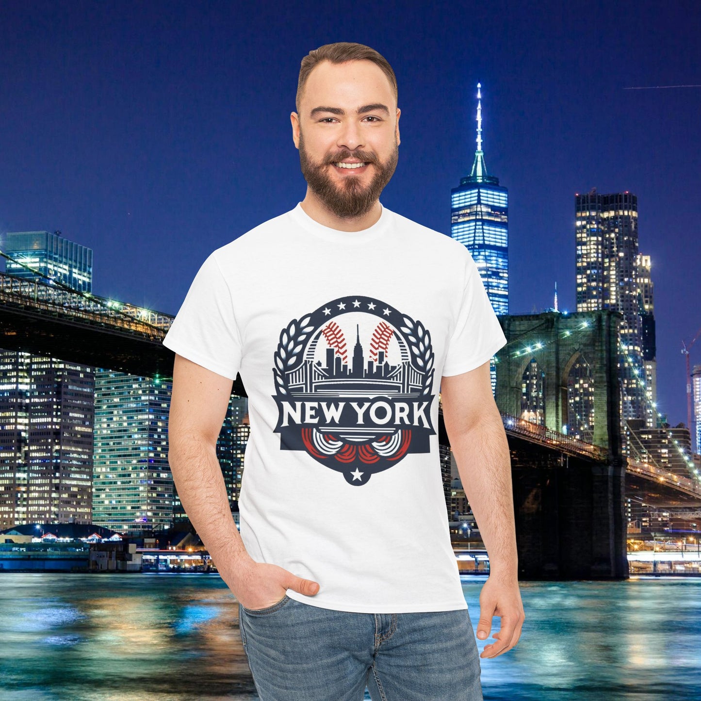 New York Bronx Baseball Tee