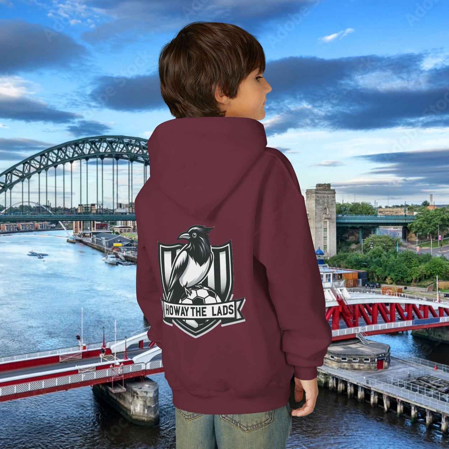 Newcastle United Howay the Lads Youth Hoodie
