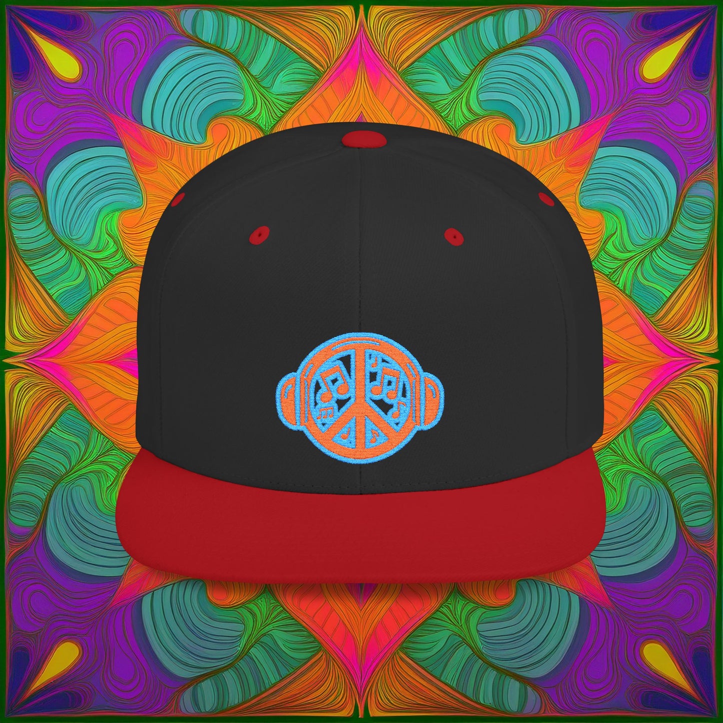 Beats Peace Logo Flat Bill Snapback