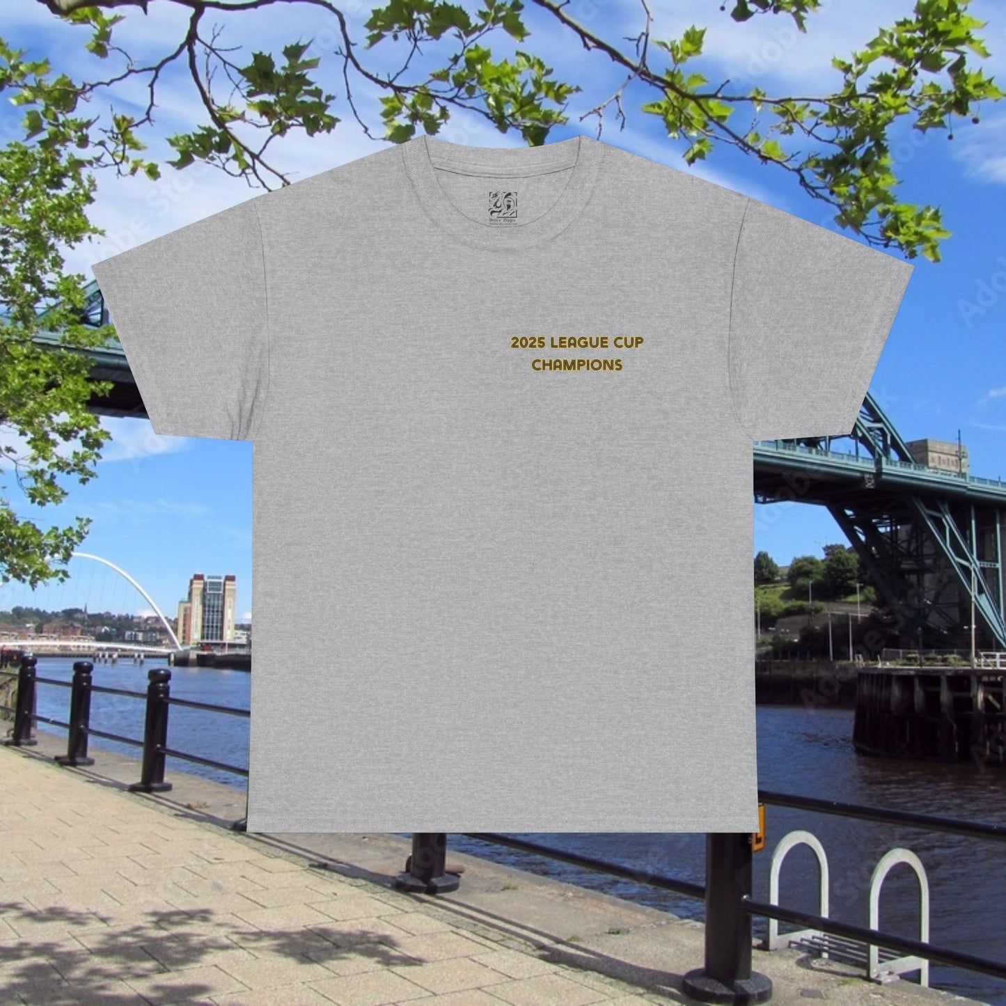 Newcastle Cup Champions Crest Tee