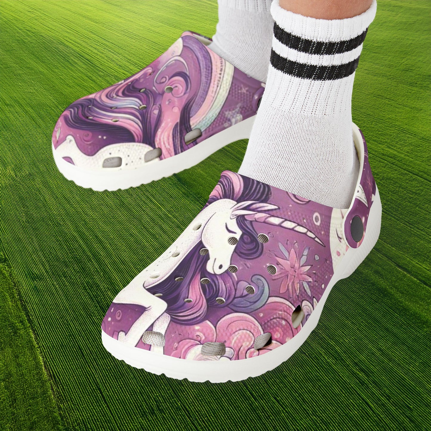 Unicorn Kids' Foam Clogs