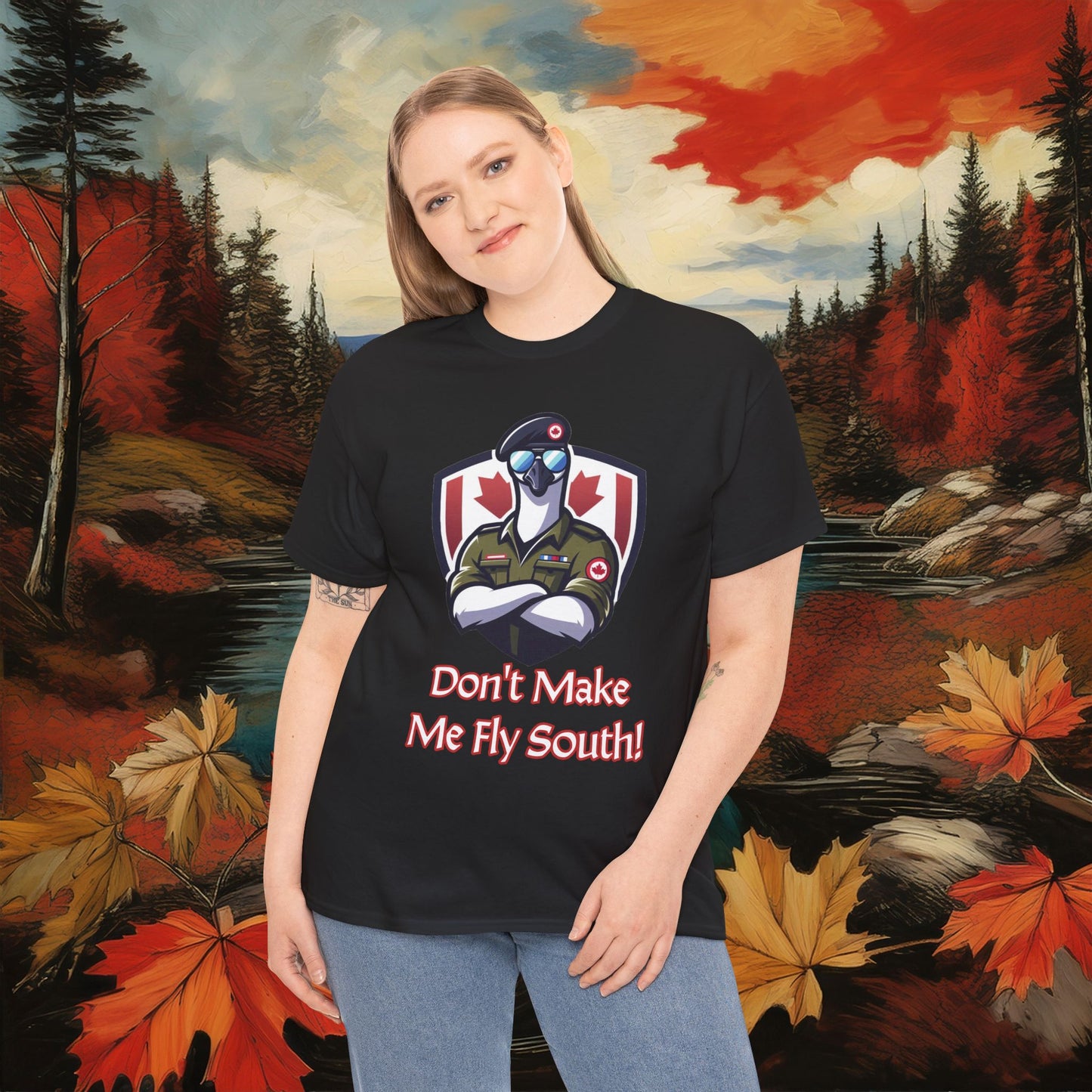 Canadian Goose "Don't Make Me Fly South" Tee