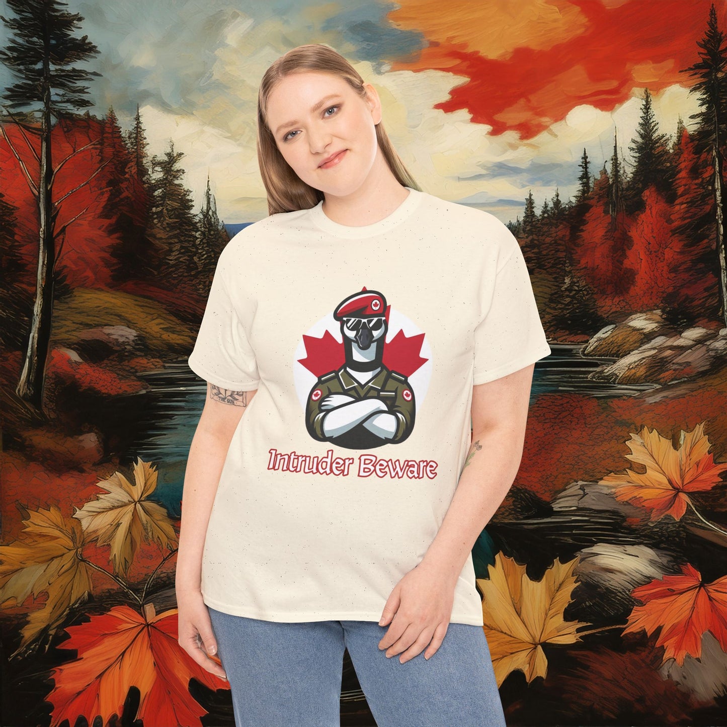 Canadian Goose "Intruder Beware" Tee