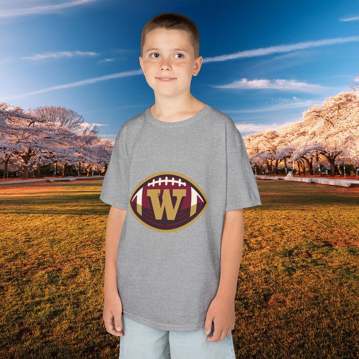 Washington Football Logo Kids Tee