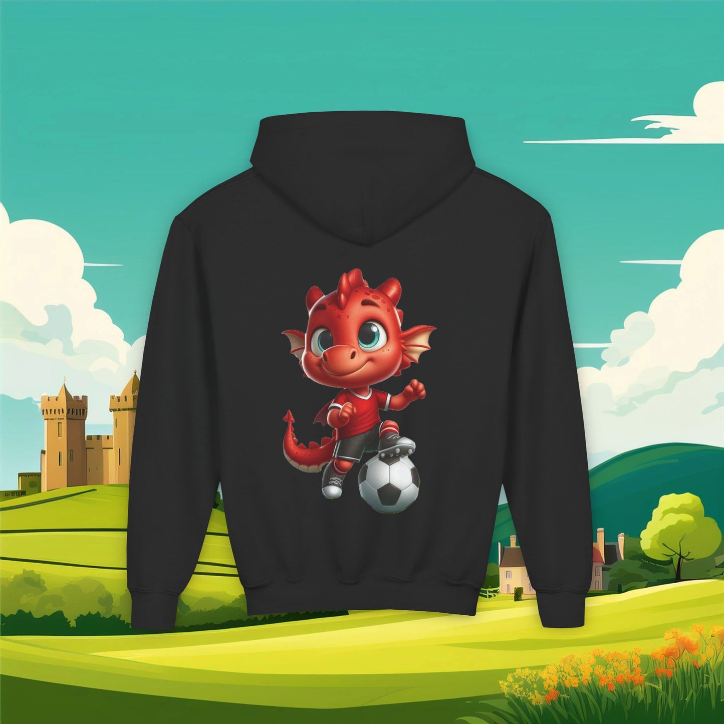 Wrexham Little Red Dragon Youth Hoodie