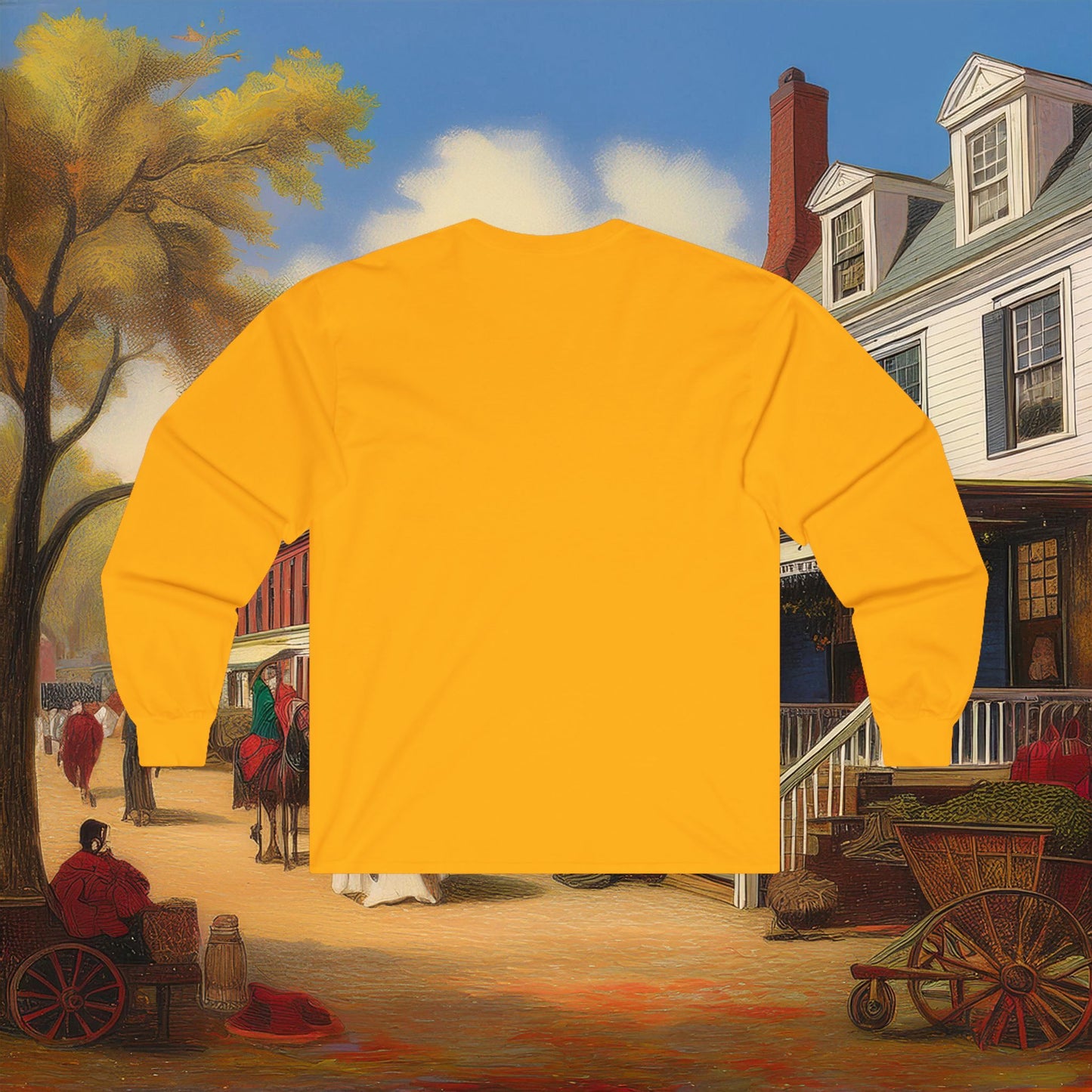 Revolutionary Red Dragons Crest Long Sleeve Tee - Alternate