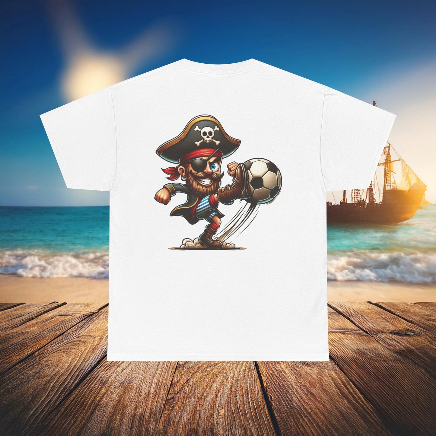 St Pauli Pirate Soccer Tee