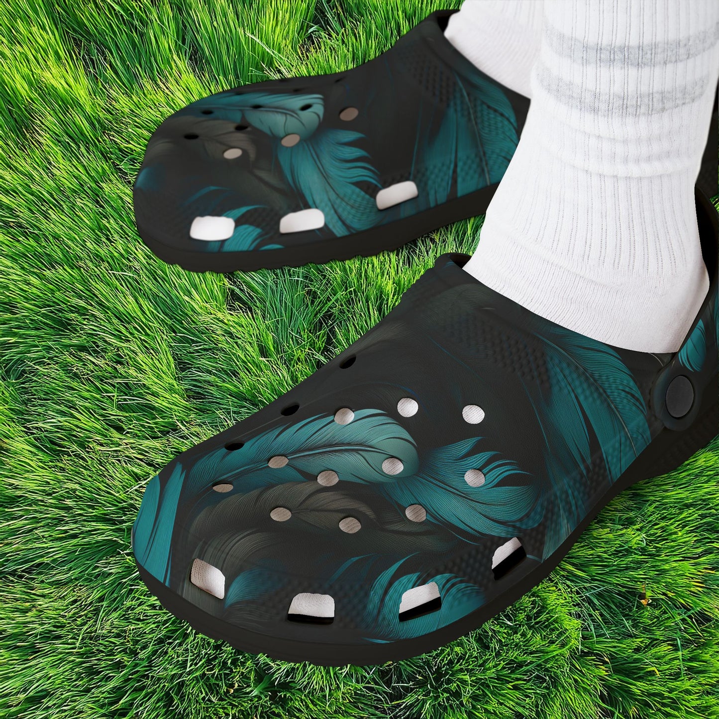 Newcastle United Feather Foam Clogs