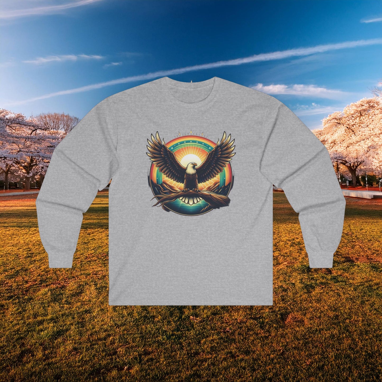 Washington Spirit Rainbow Long Sleeve Tee
