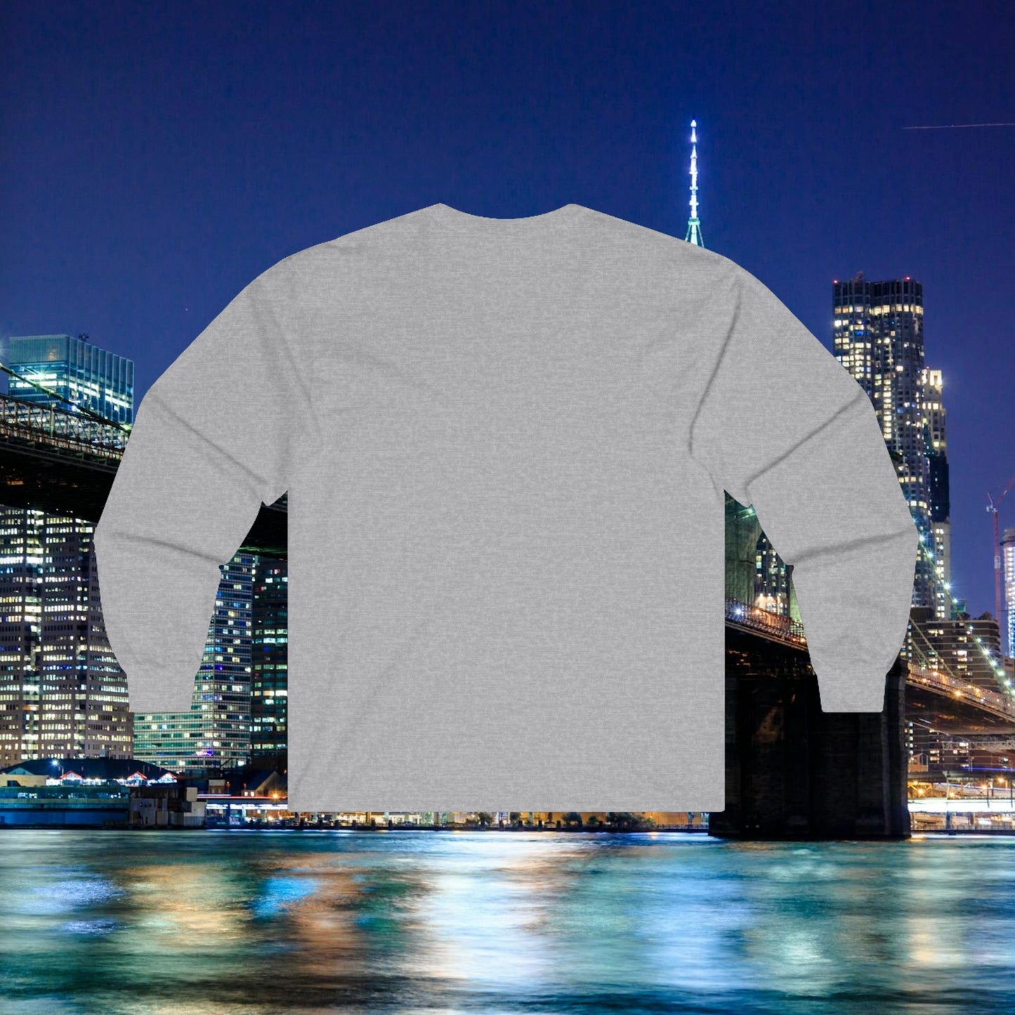 New York Bronx Baseball Long Sleeve Tee