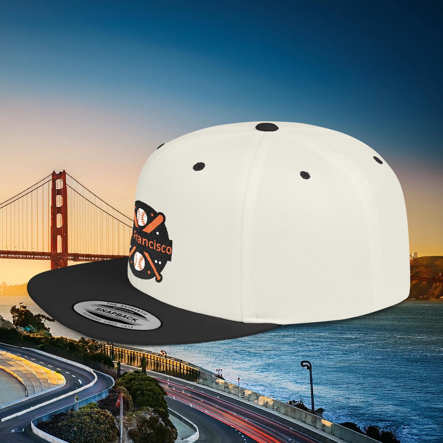 San Francisco Baseball Flat Bill Snapback