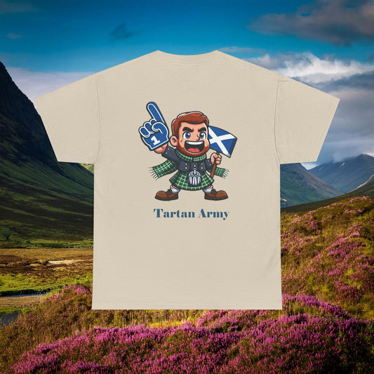 Scotland Tartan Army Tee