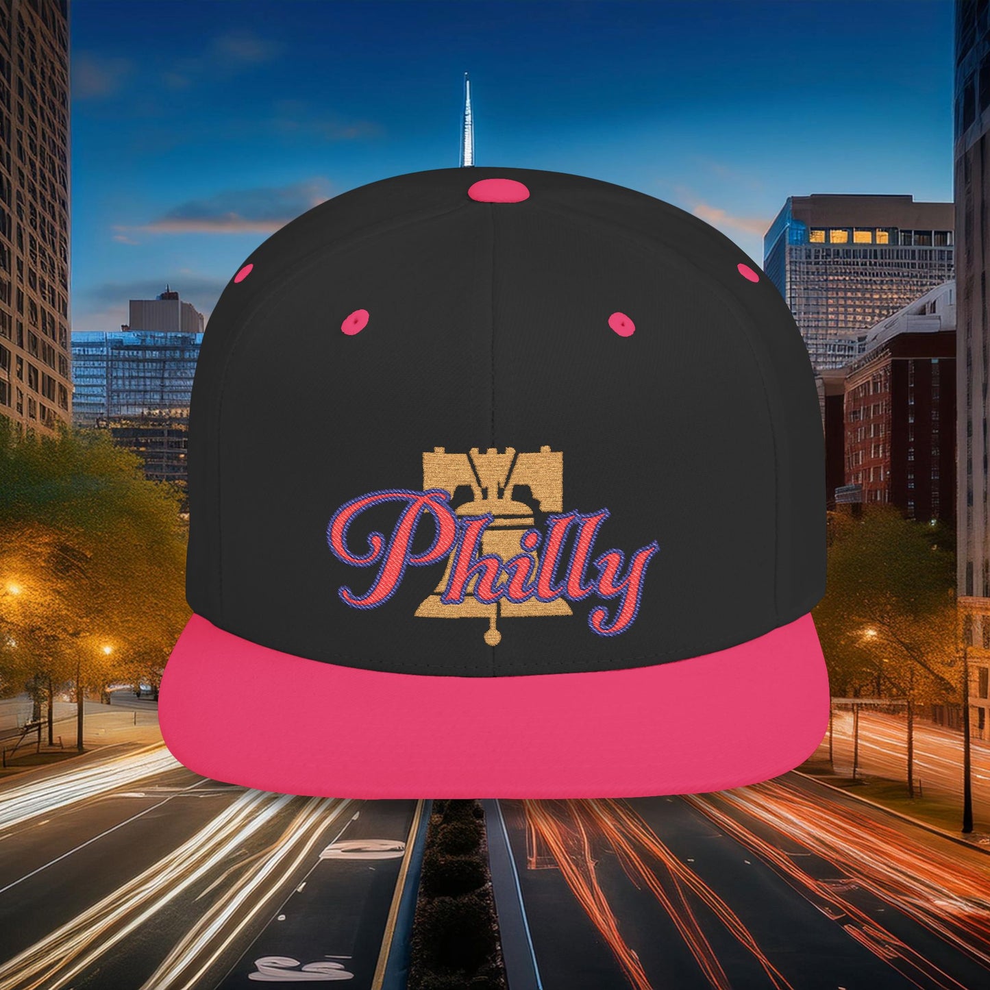Philly Liberty Bell Flat Bill Snapback