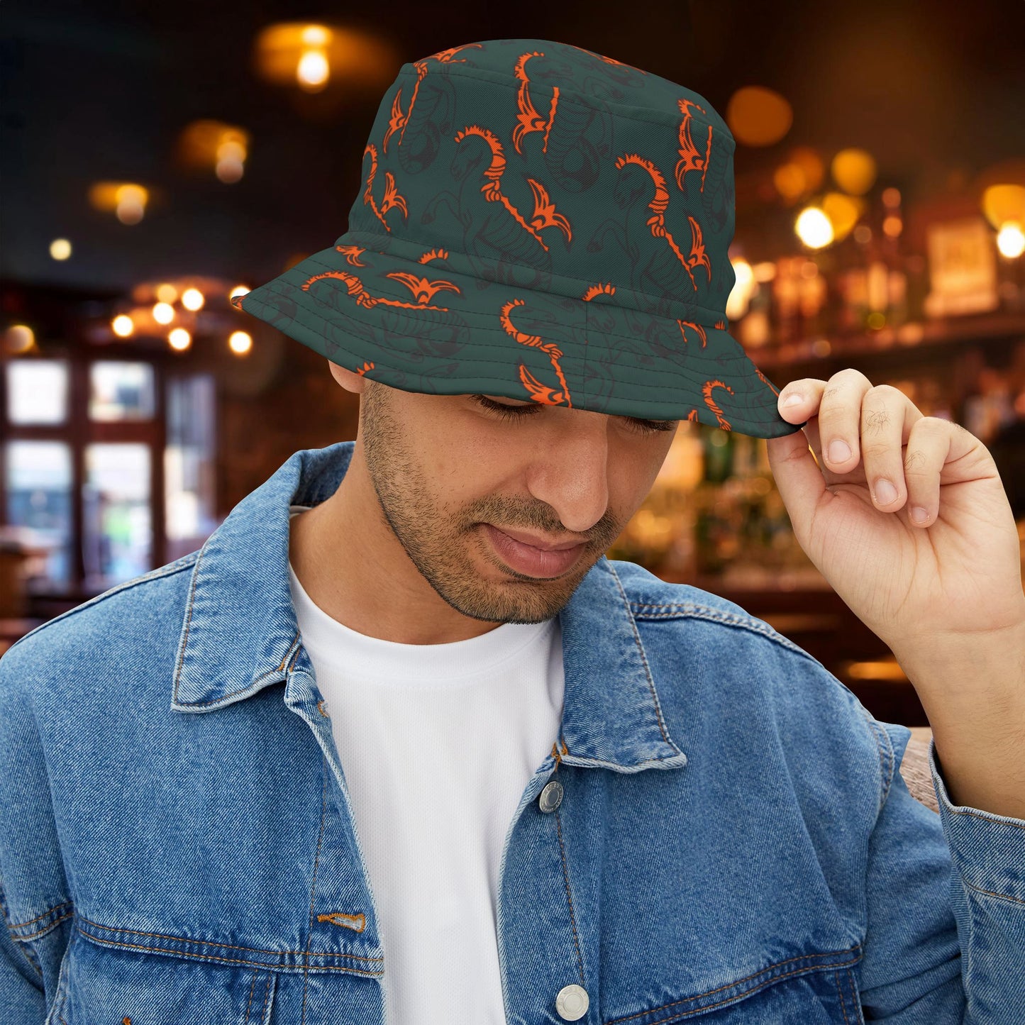 Newcastle Seahorse Bucket Hat