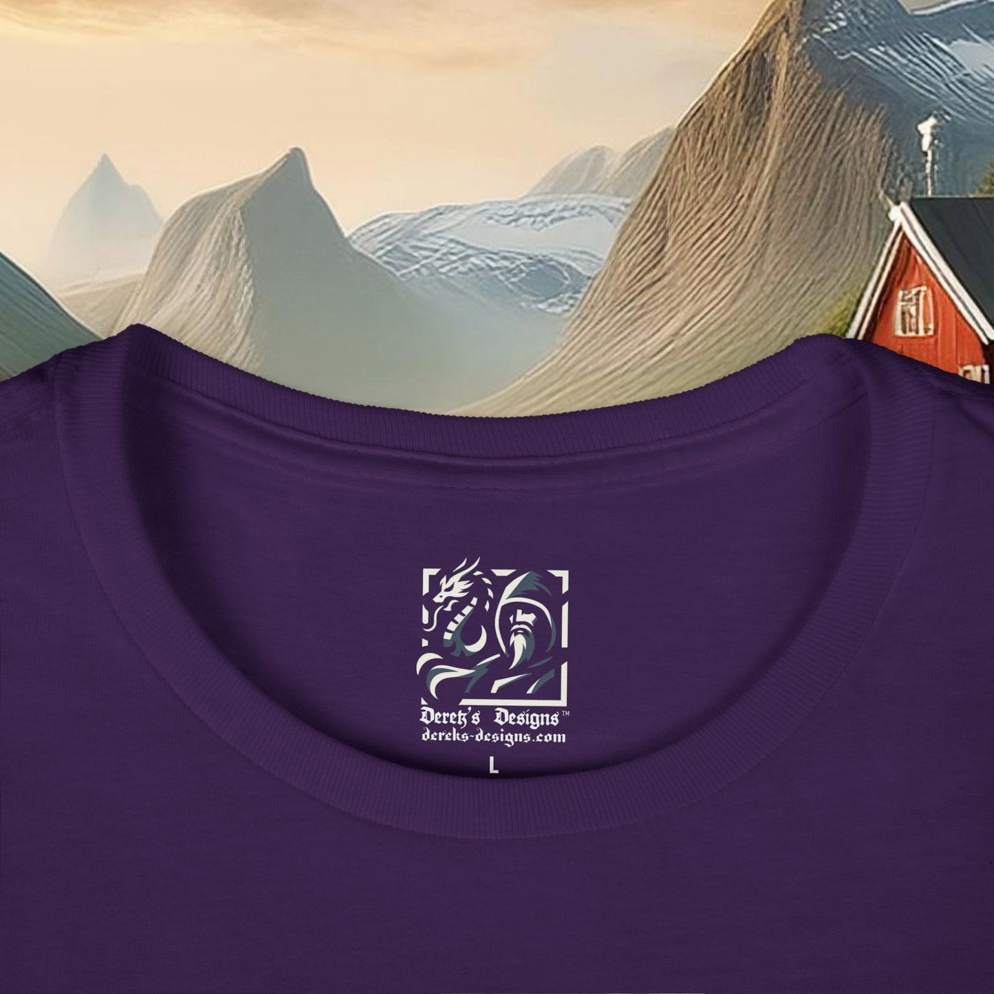 Viking and Dragon Women's Softstyle Tee