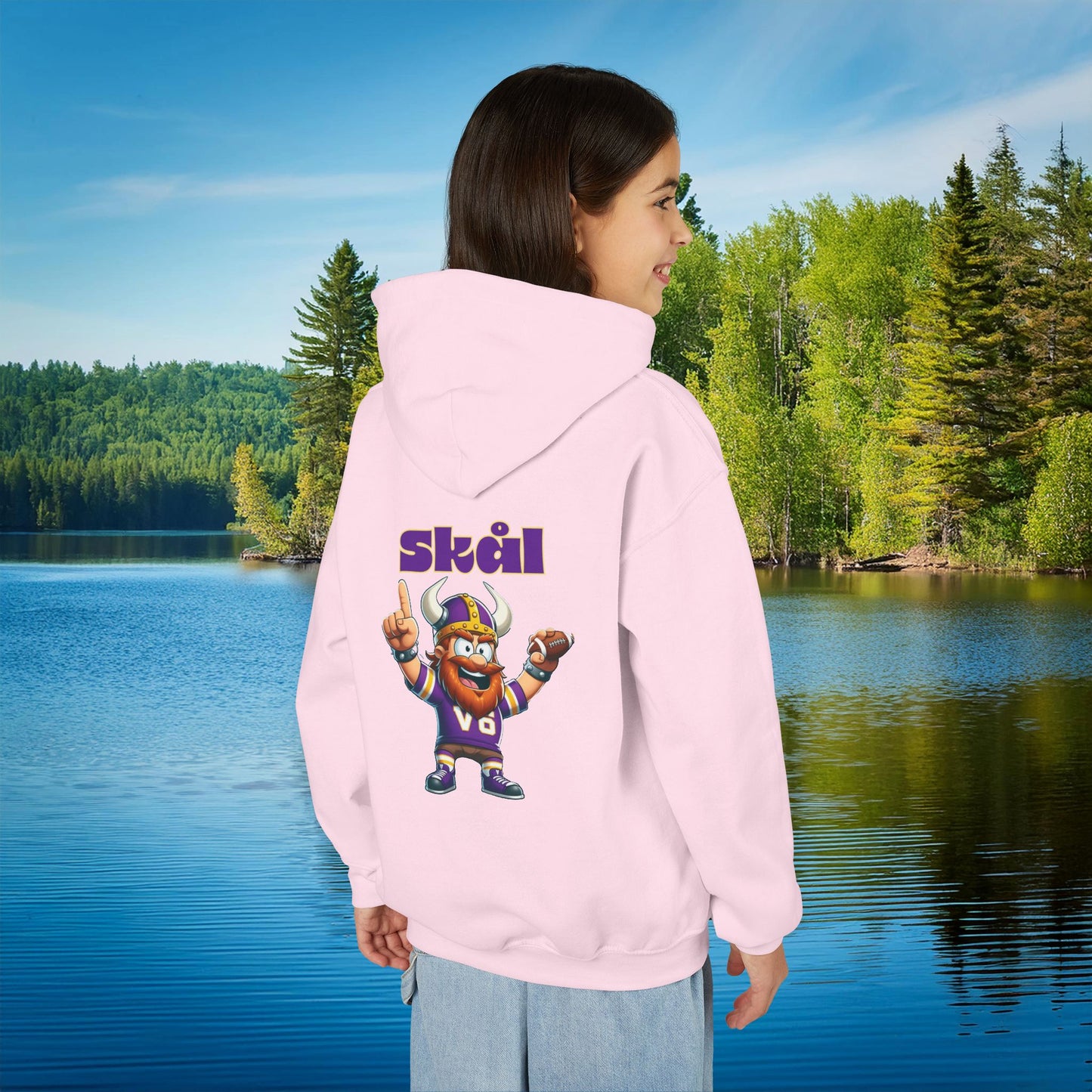 Minnesota Football Skol Youth Hoodie