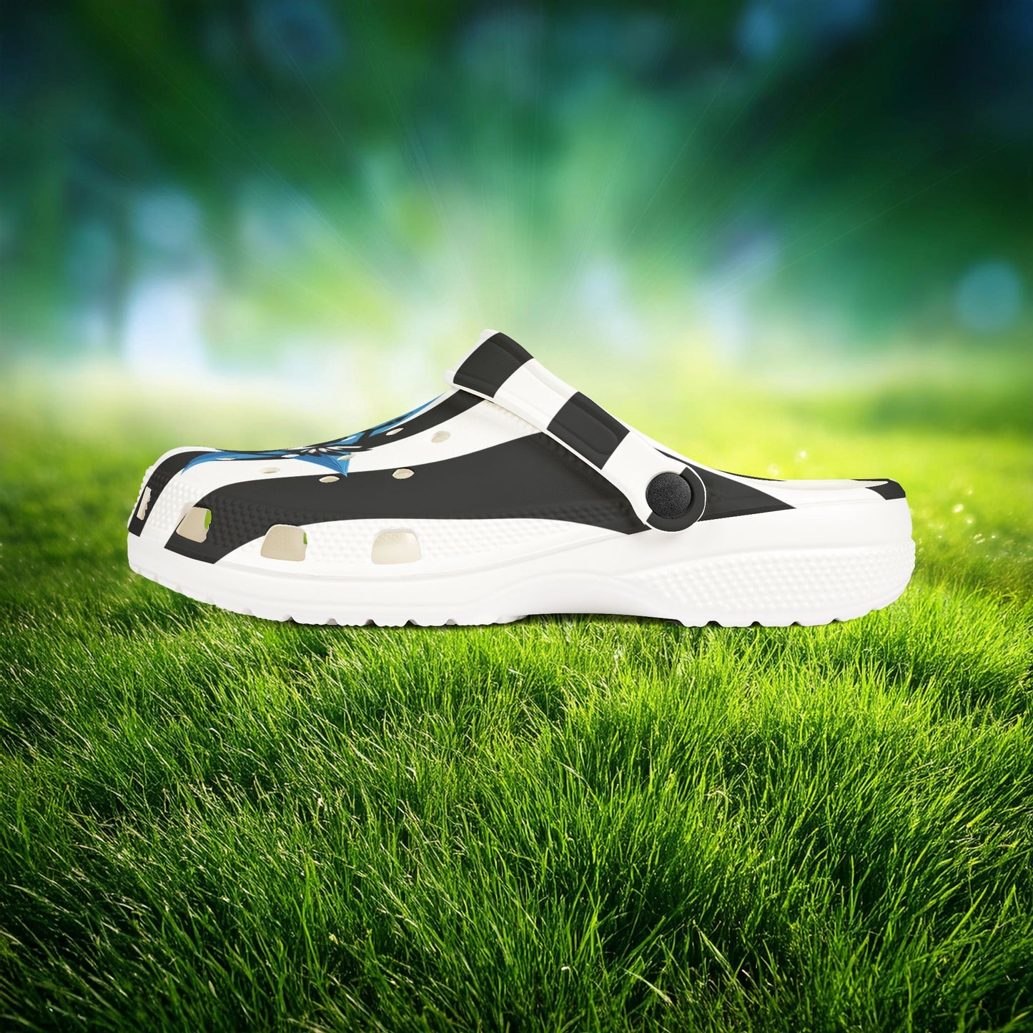 Newcastle United Blue Star Foam Clogs