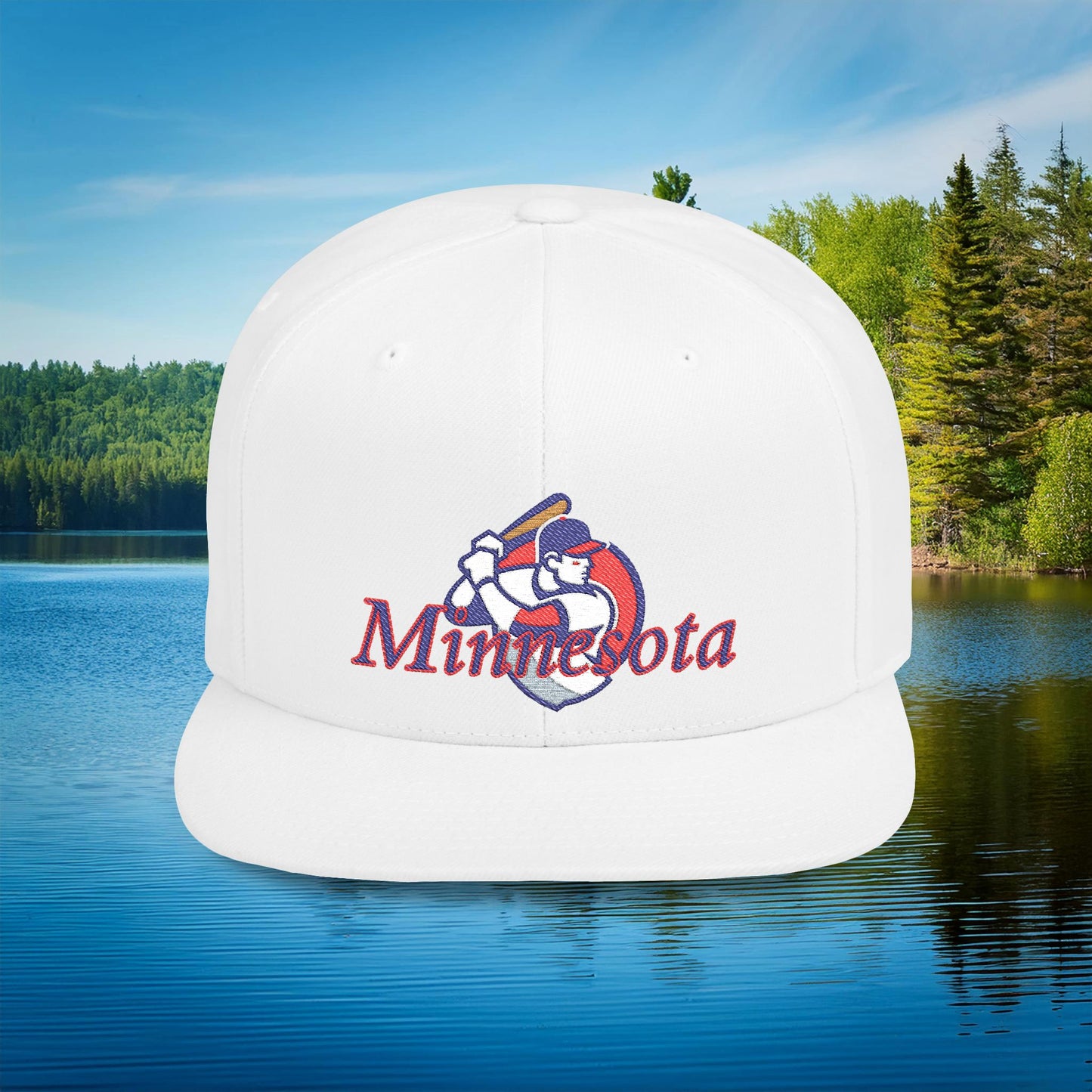 Minnesota Baseball Flat Bill Snapback
