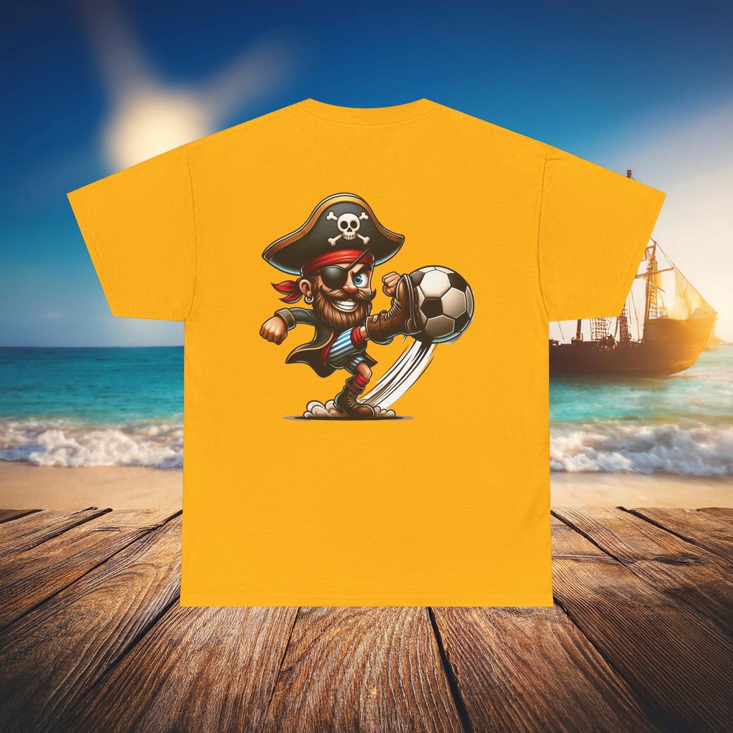 St Pauli Pirate Soccer Tee