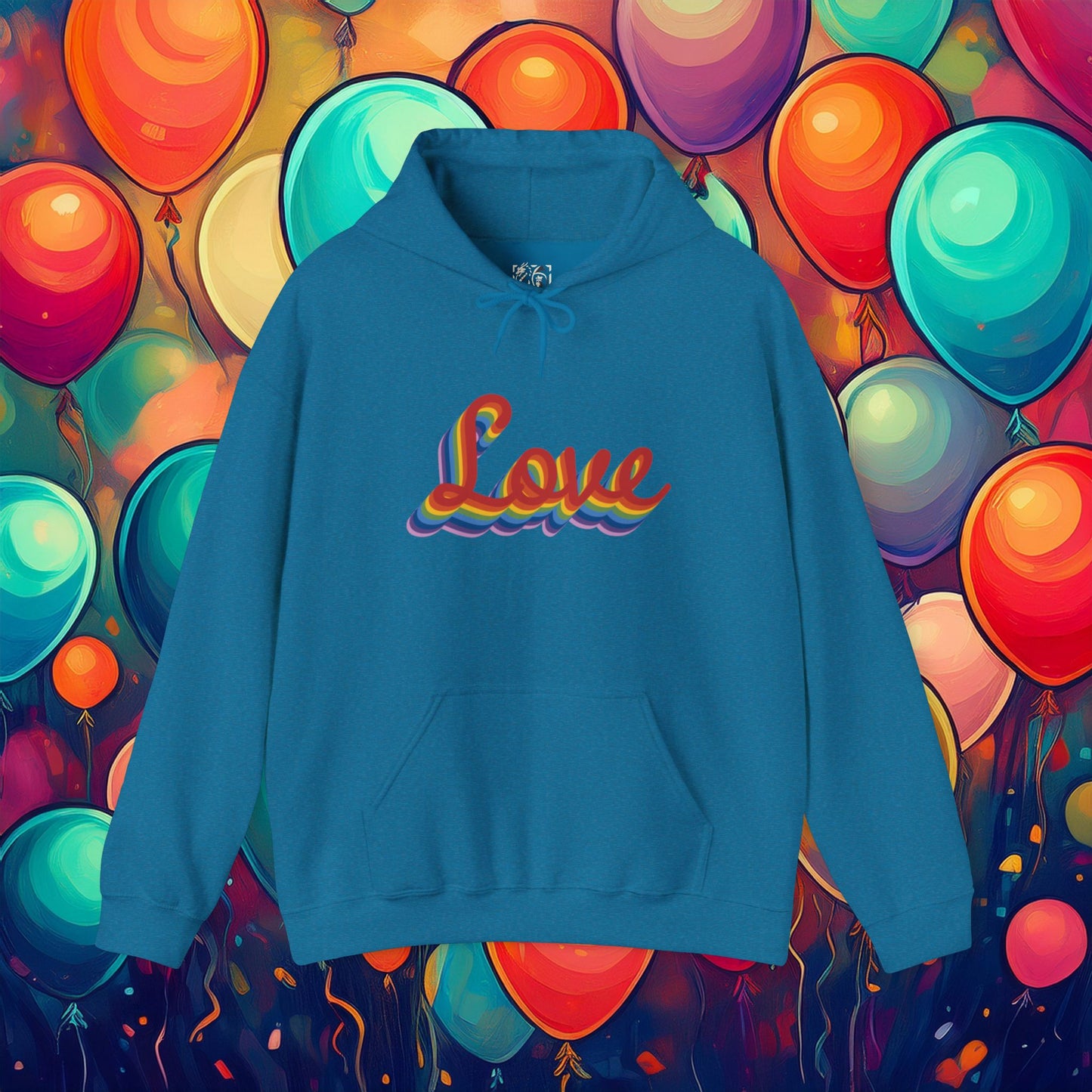 Rainbow Love Unisex Hoodie