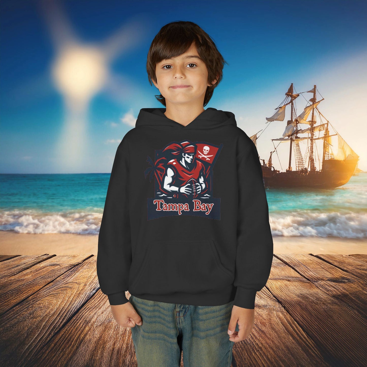 Tampa Bay Football Player Youth Hoodie