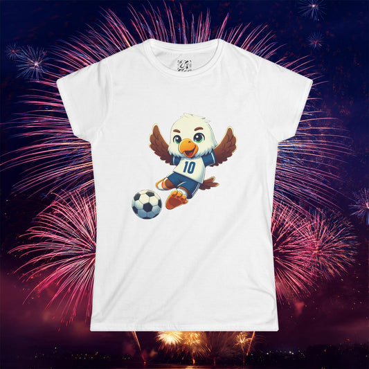 USA Soccer Little Eagle Women's Softstyle Tee