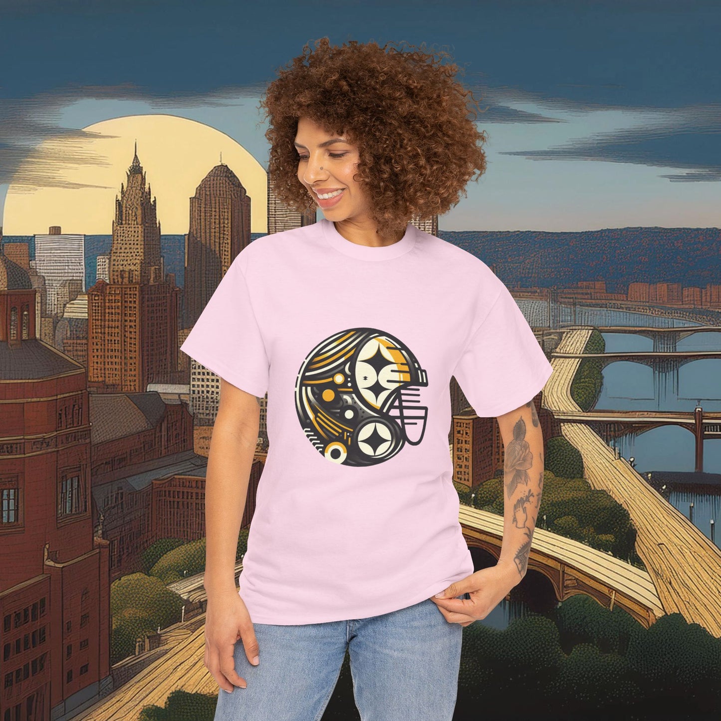 Pittsburgh Football Crest Tee