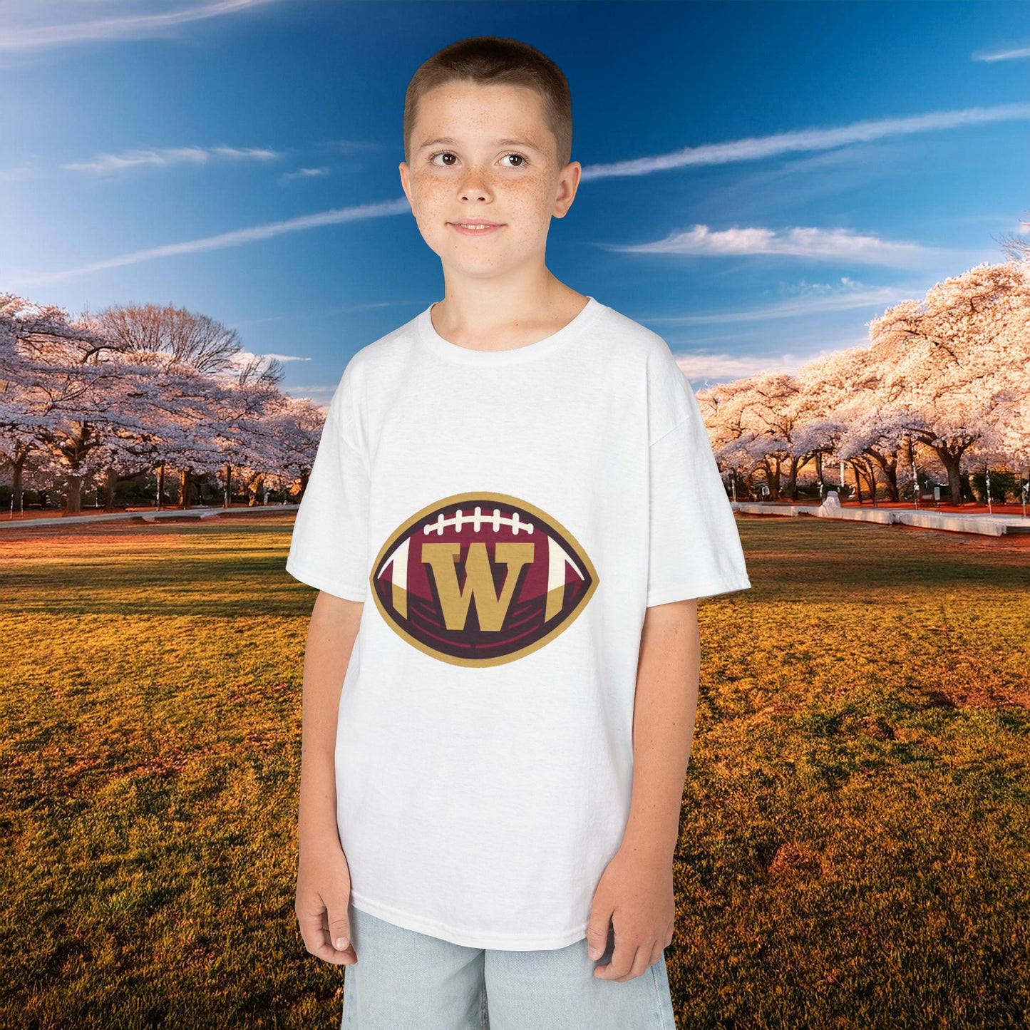 Washington Football Logo Kids Tee