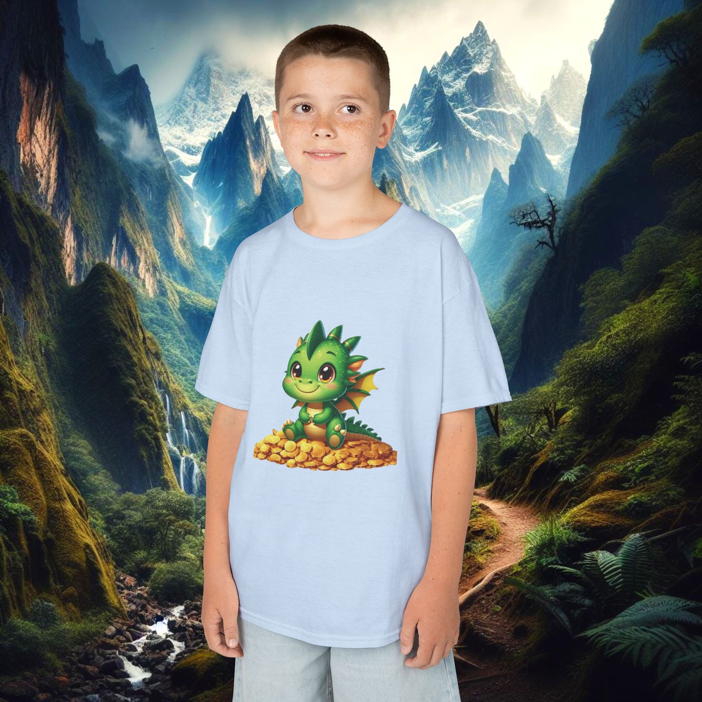 Dragon Hoard Kids Tee