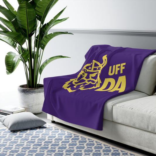 Minnesota Uff Da Sherpa Fleece Blanket