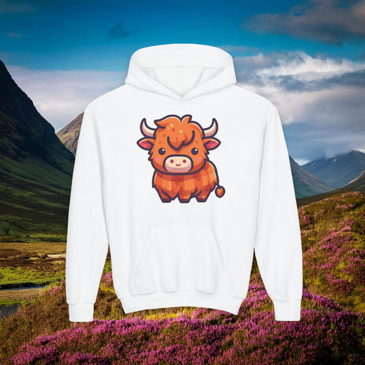 Highland Coo Youth Hoodie