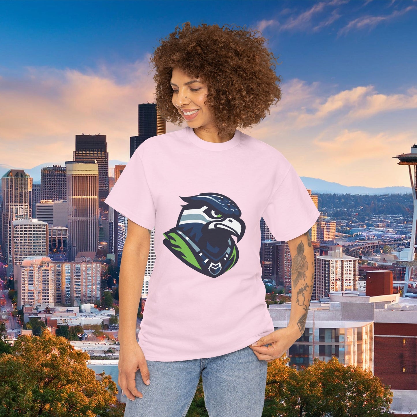 Seattle Football Crest Tee
