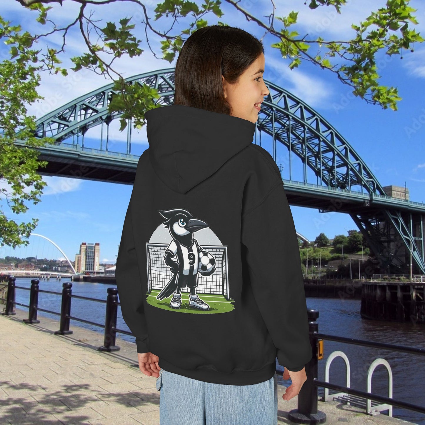 Newcastle United Little Mag #9 Youth Hoodie