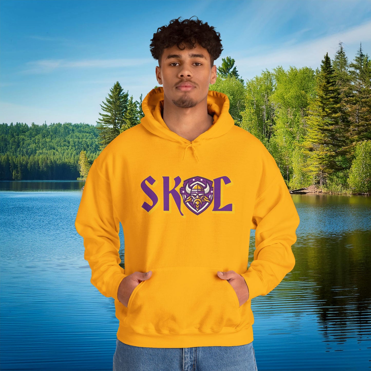 Minnesota Football SKOL Logo Hoodie