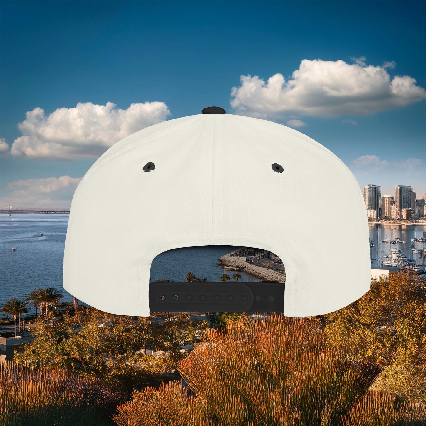 San Diego Baseball Logo Flat Bill Snapback