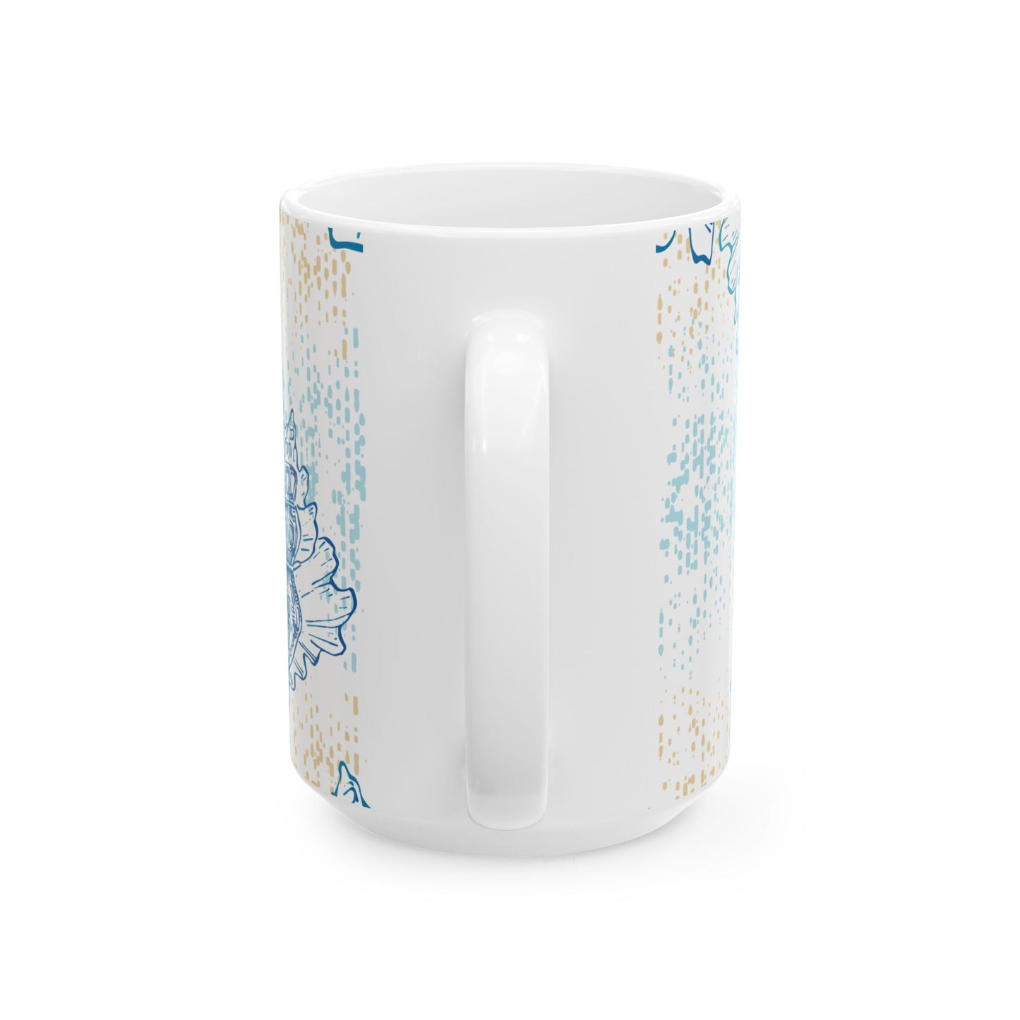 Seashell Ceramic Mug (11oz/15oz)