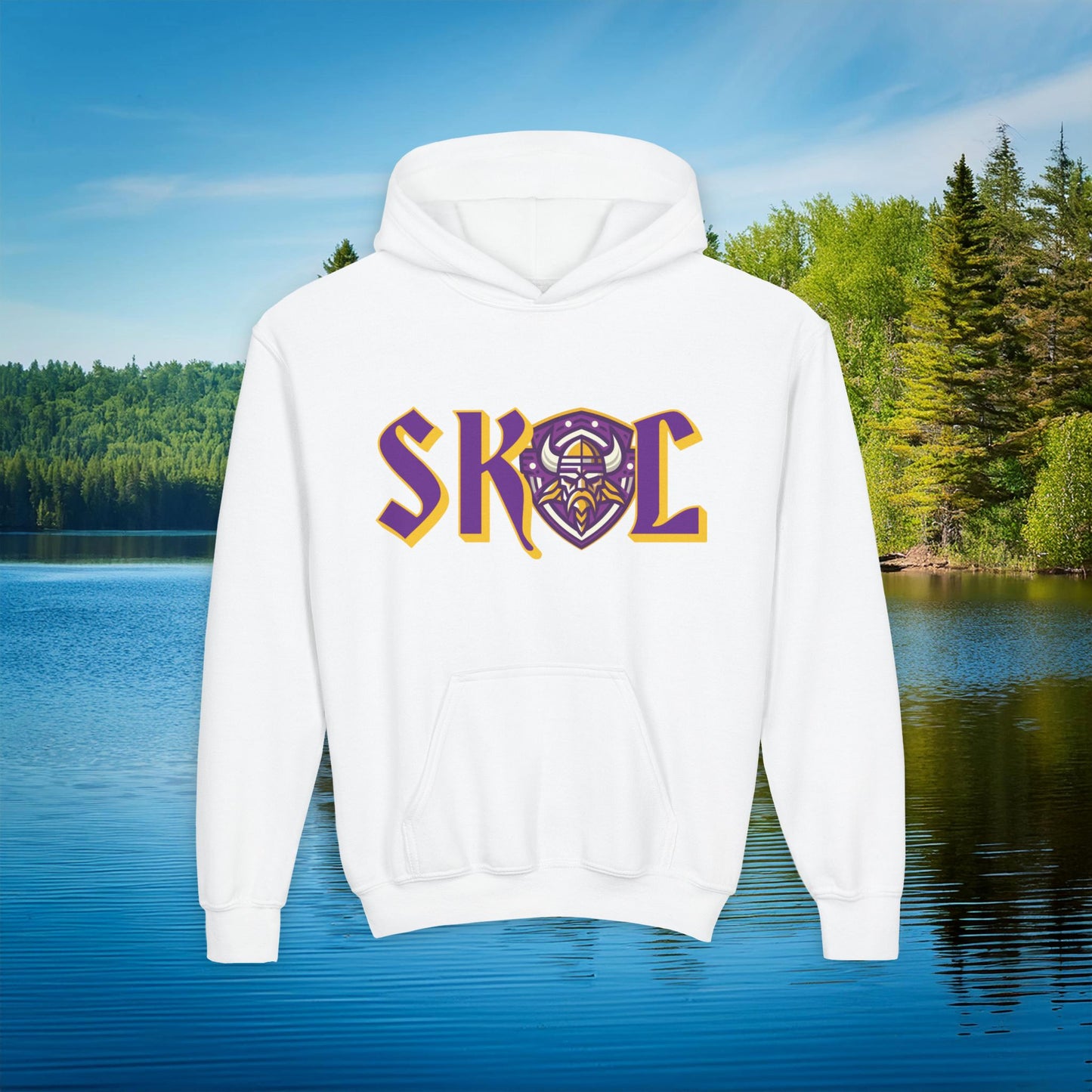 Minnesota Football SKOL Logo Youth Hoodie