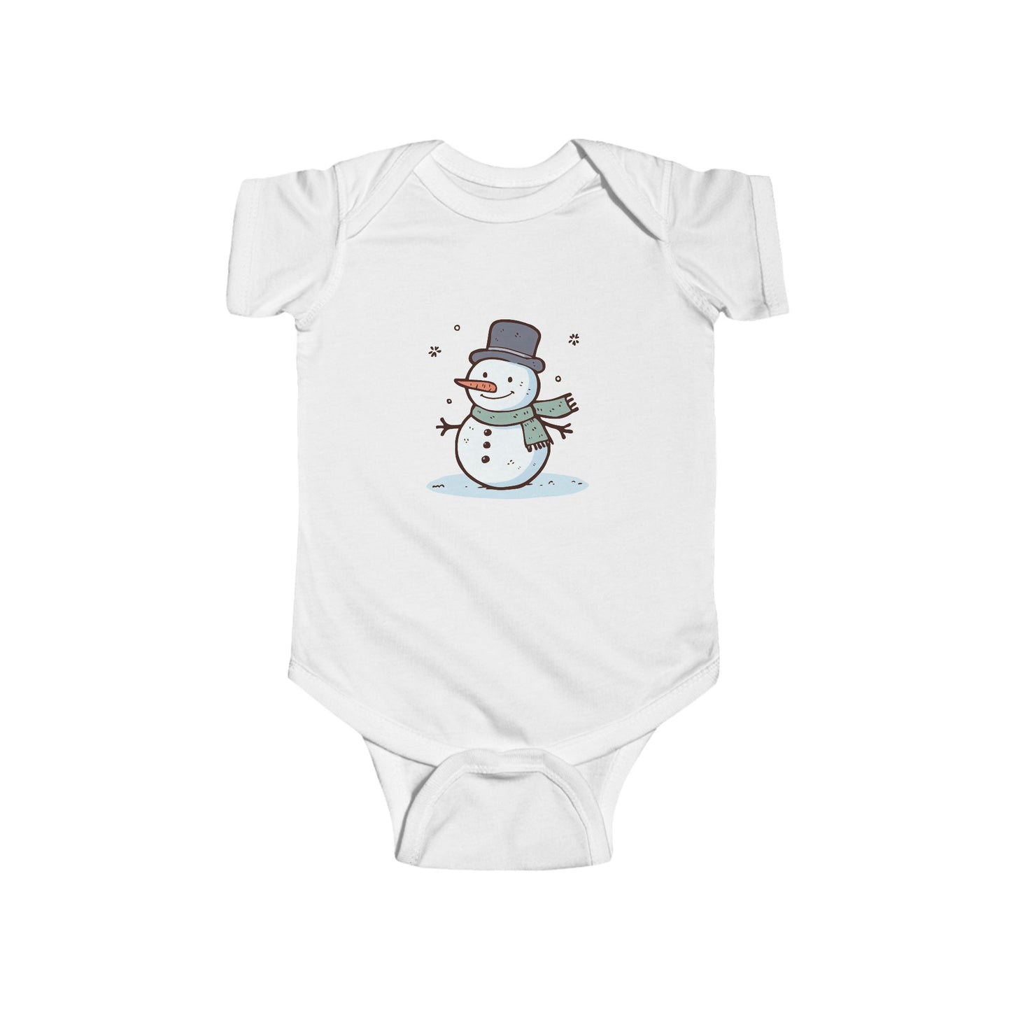 Snowman Infant Bodysuit