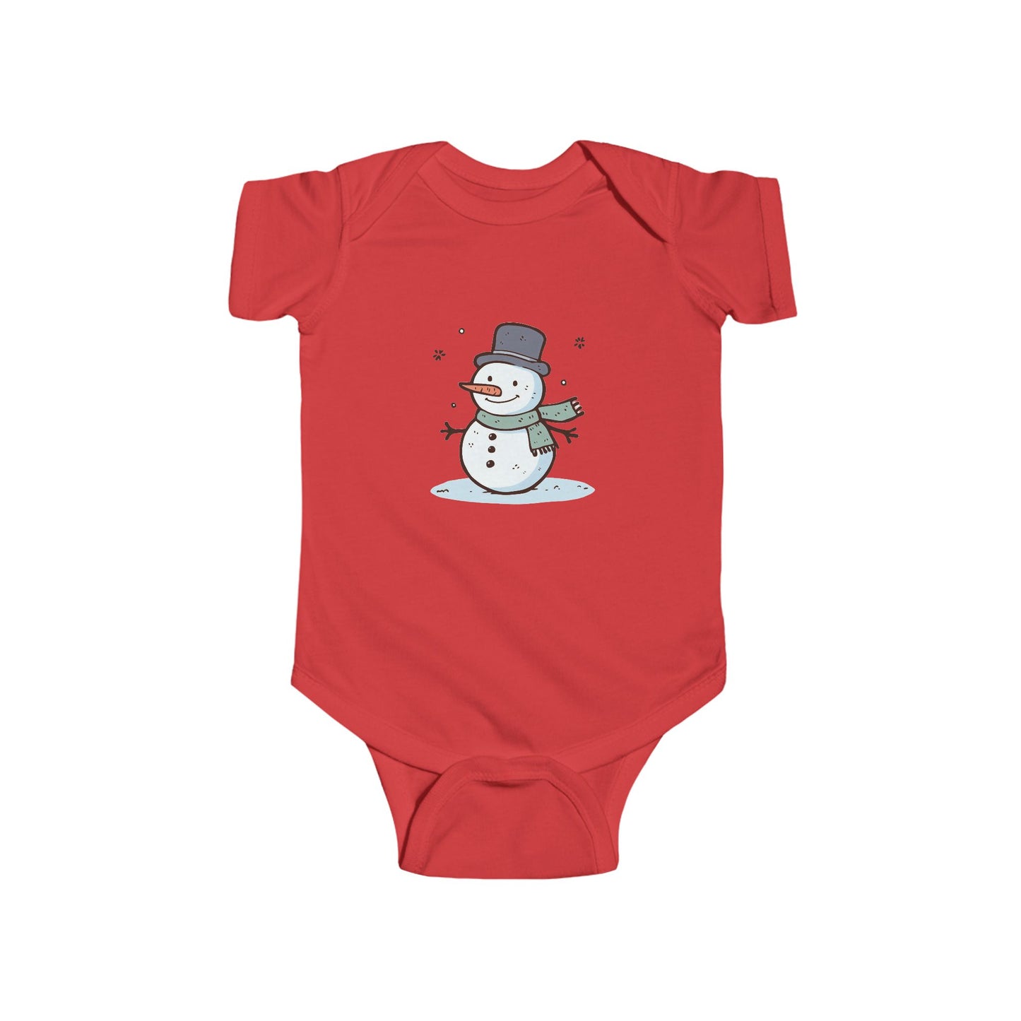 Snowman Infant Bodysuit