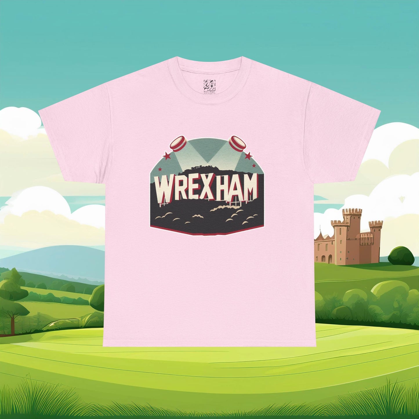 Wrexham Hollywood Sign Tee