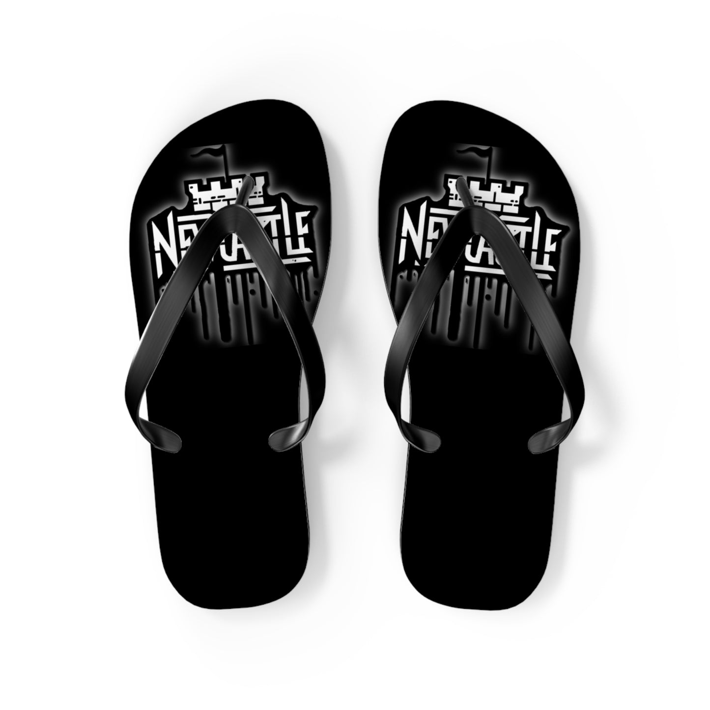 Newcastle Graffiti Flip Flops