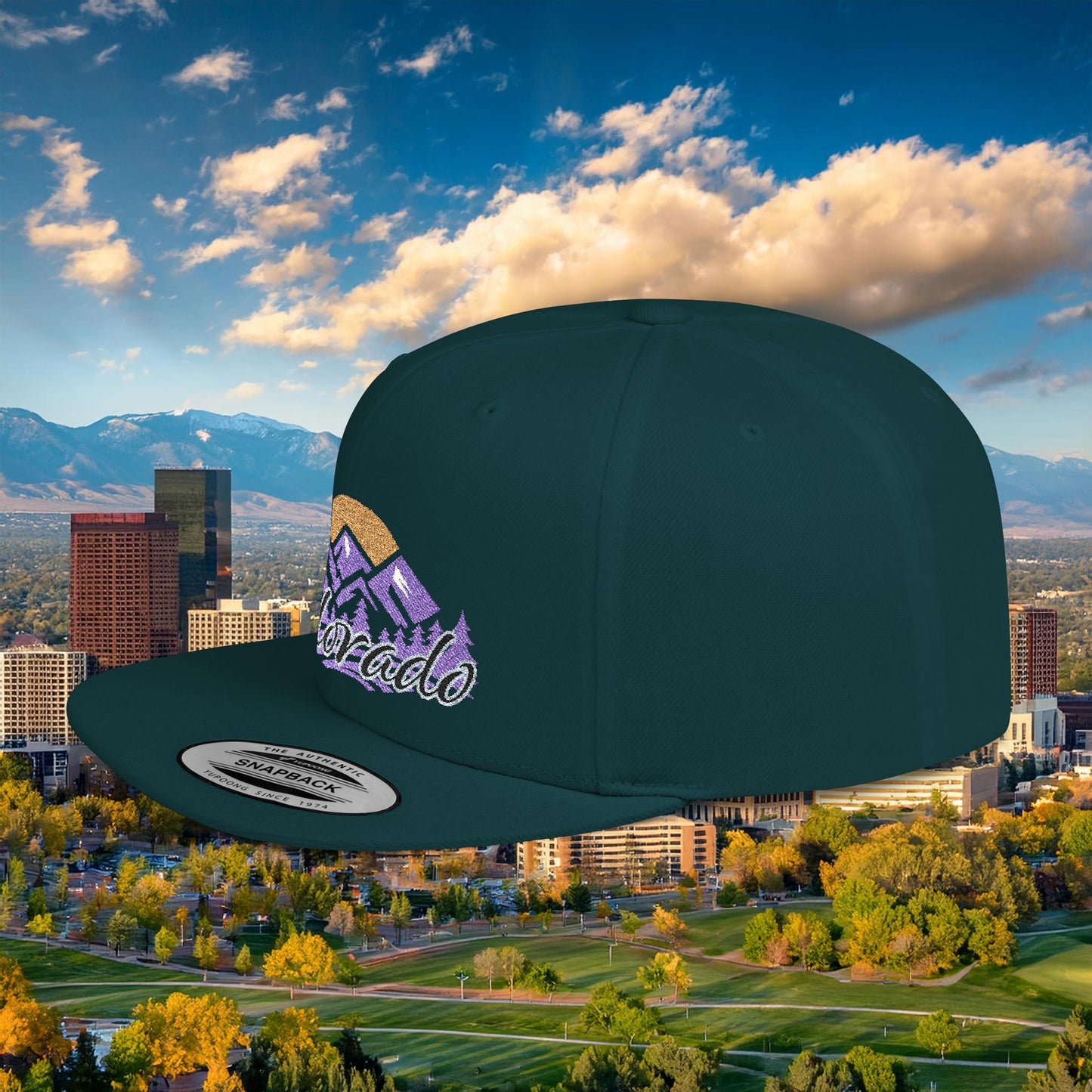 Colorado Baseball Flat Bill Snapback