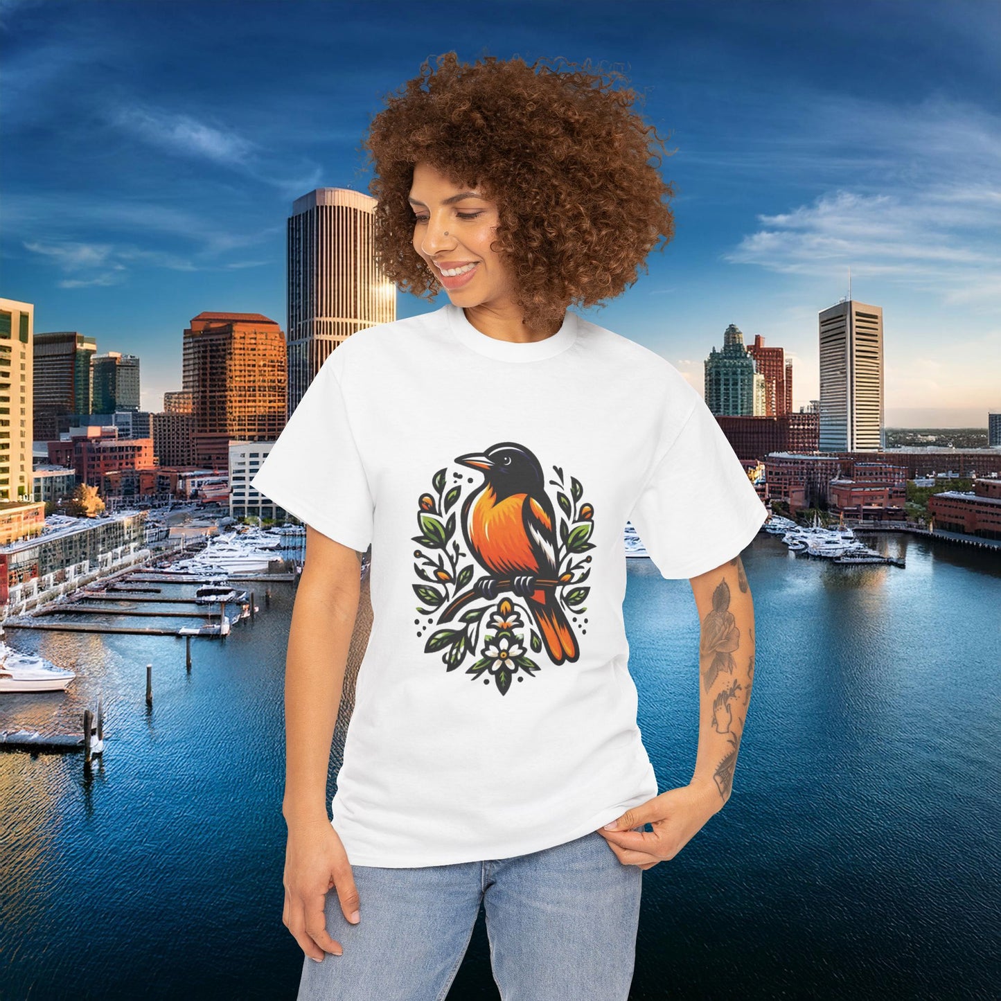 Baltimore Baseball Branch Tee