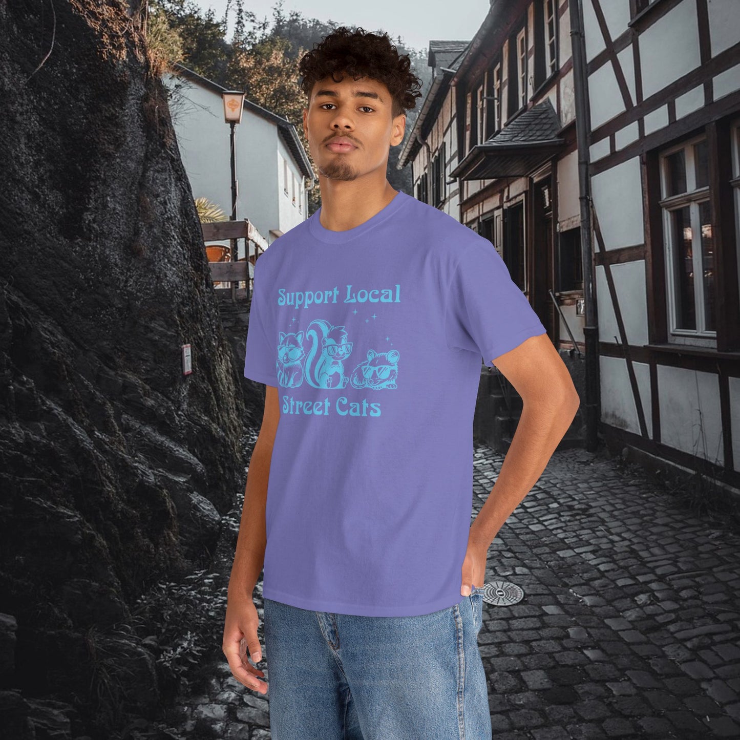 Support Local Street Cats Tee